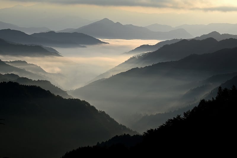 Hiking in the Mountains